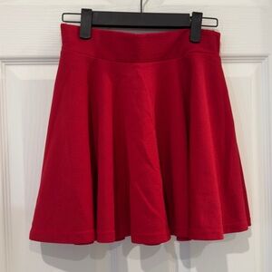 💙 Red Classic Skater Circle Skirt - as is